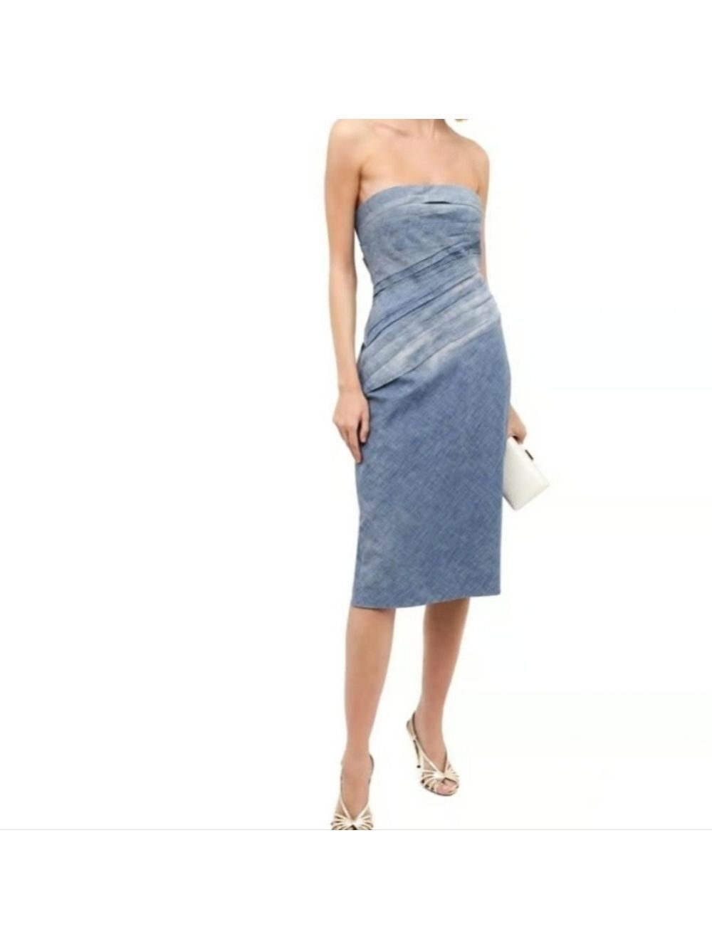 Ralph Lauren Purple Label Strapless Dress